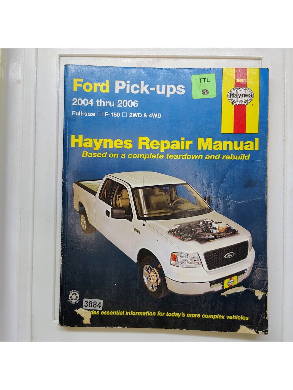 Haynes Repair Manual Ford Pick-ups 2004-2006 F-150 2WD & 4WD
